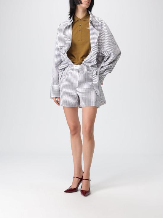 25FW 디 아티코 폴로 티셔츠 251WCT00358JJJ025AA 081 Green - THE ATTICO