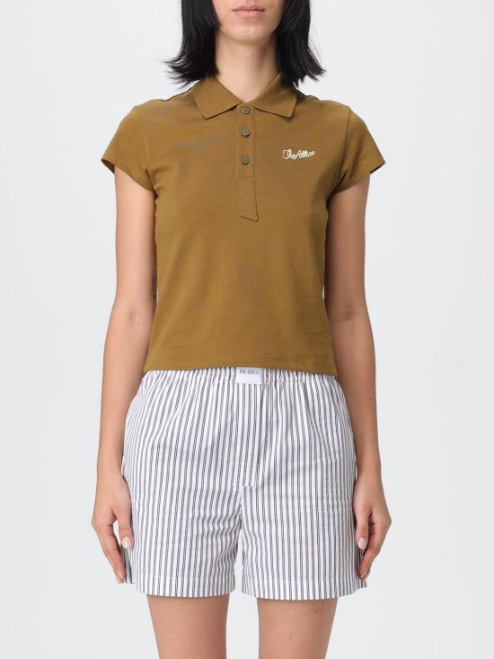 25FW 디 아티코 폴로 티셔츠 251WCT00358JJJ025AA 081 Green