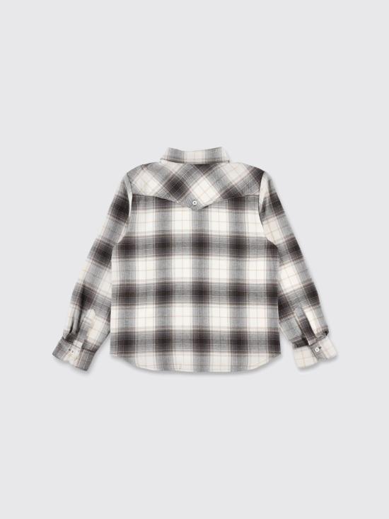 25FW [키즈] 봉쁘앙 셔츠 W05BSHW00018 494A Grey - BONPOINT