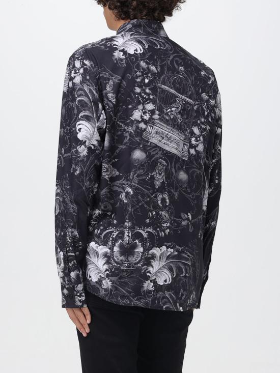 25FW 베르사체 셔츠 79GAL2R0NS699 U23 Black - VERSACE