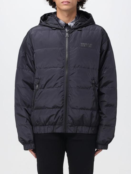 25FW 베르사체 숏패딩 79GAUD17CQ22D 899 Black