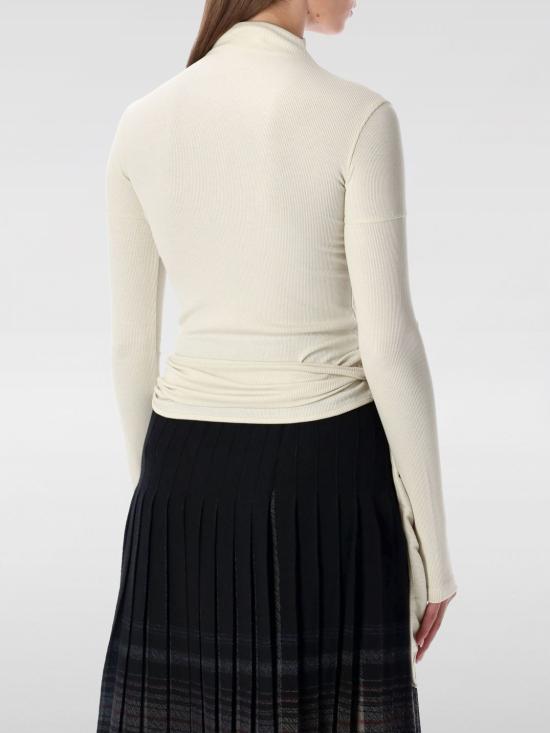 25FW 로우클래식 스웨터 LW253TS04CR 0075 White - LOW CLASSIC