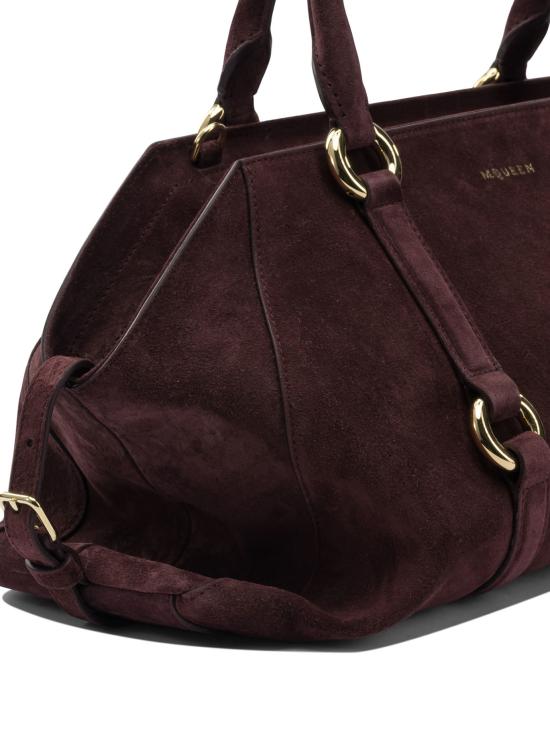 25FW 알렉산더 맥퀸 토트백 8456441MAA56050 Bordeaux - ALEXANDER MCQUEEN