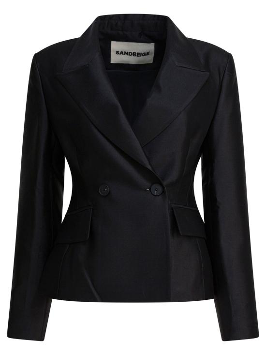 25FW 샌드베이지 자켓 SBC3JK02BLACK