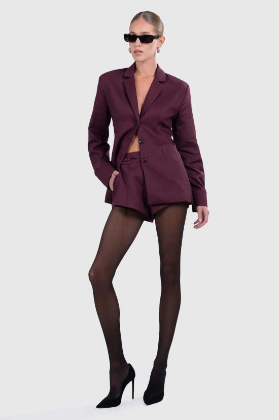  파렌테지 수트 세트 Parentezi Seraphine 블레이저 플럼 - PARENTEZI