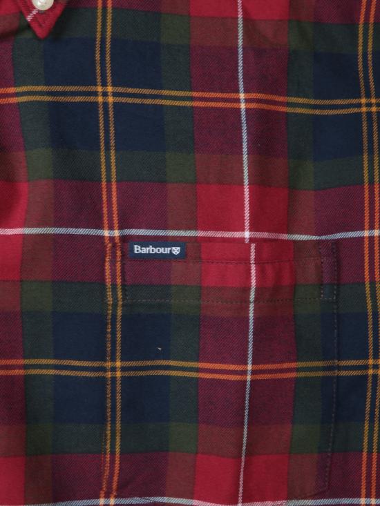 26FW 바버 긴팔 셔츠 MSH4991 TN69 Red - BARBOUR