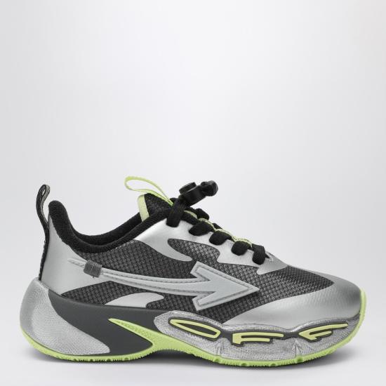 25FW [키즈] 오프화이트 스니커즈 OBIA013F25FAB001 Grey