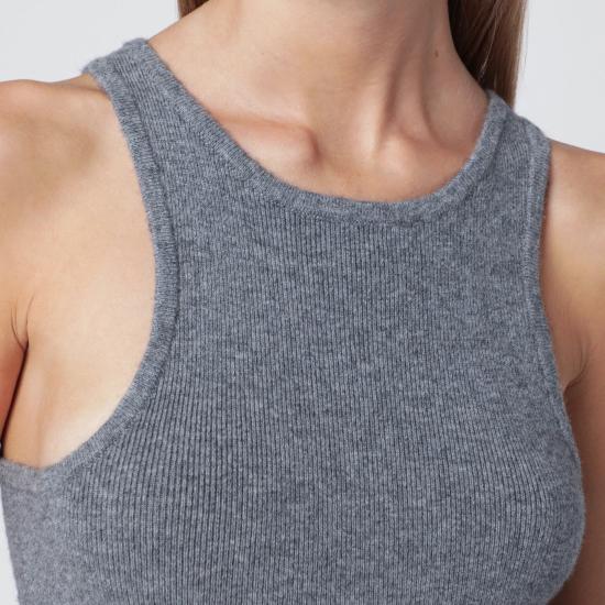 25FW ALMADA LABEL 민소매 티셔츠 4403WO Grey - ALMADA LABEL