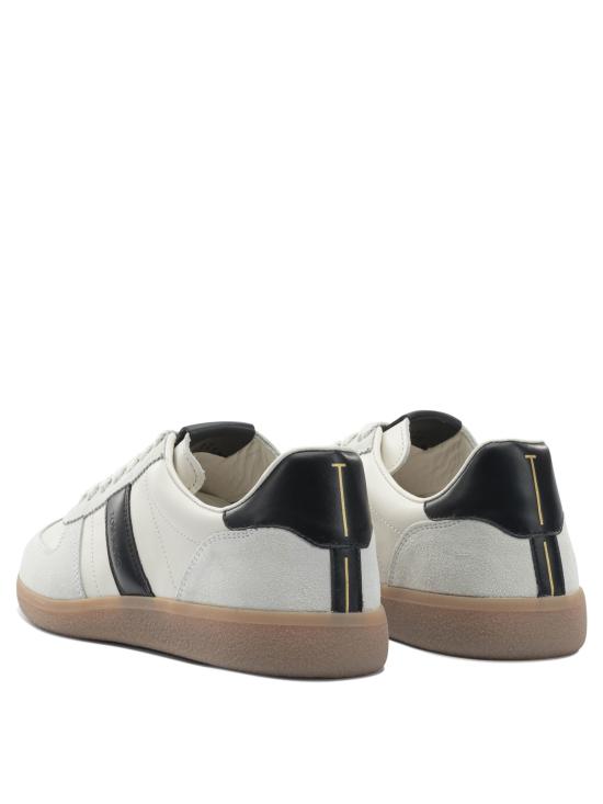 25FW 톰포드 스웨이드 & 스무스 레더 스니커즈 J1584LCL457N5W013 White - TOMFORD