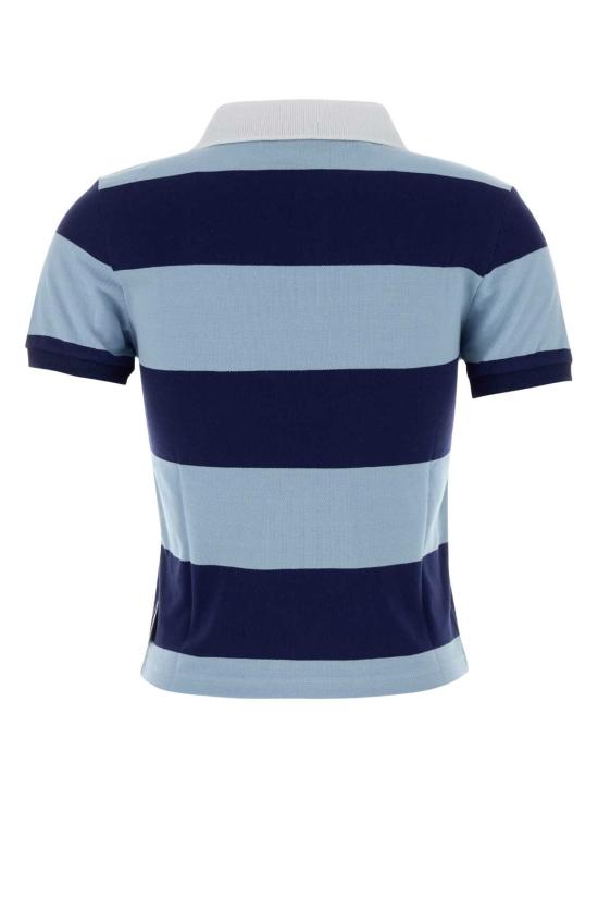 25FW 아페쎄 폴로 티셔츠 COHKOF26551 DARKNAVYBLEU Stripped - A.P.C.