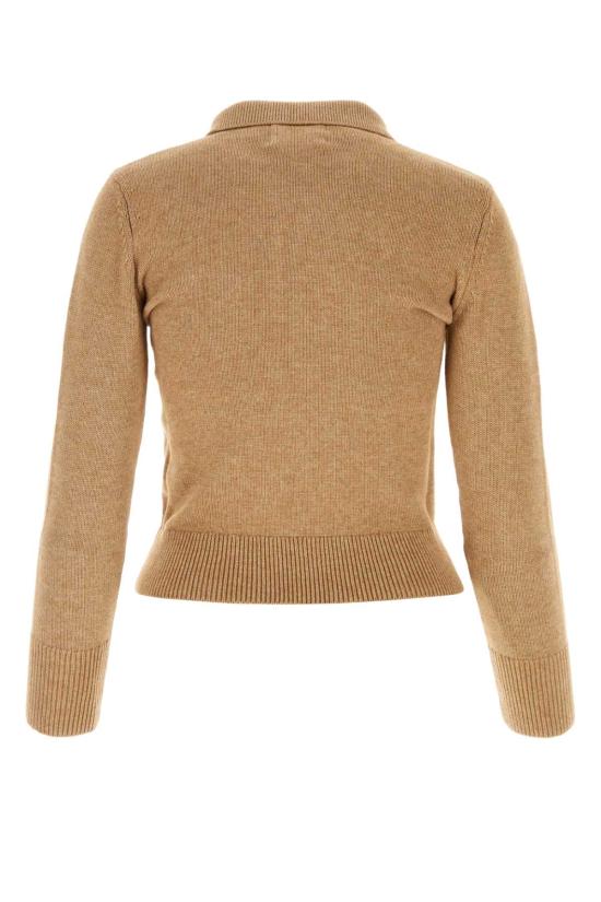 25FW 이자벨마랑에뚜왈 노라 폴로 니트 스웨터  PU0314FAA1X05E 50CM Camel - ISABEL MARANT ETOILE