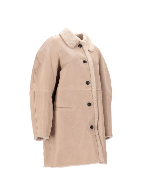 25FW 이자벨마랑 베르시 버튼 코트 MA0452FAC3A03I 23EC ECRU - ISABEL MARANT