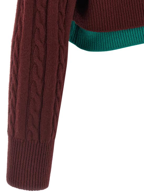 25FW 로에베 가디건 S540Y14KGR6654 Bordeaux - LOEWE