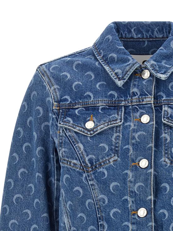 25FW 마린세르 데님 자켓 WJA041BCDEN0002BL05 Light Blue - MARINE SERRE