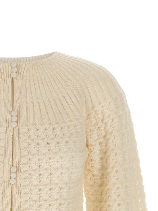 25FW 끌로에 가디건 CH25WMP07590107 White - CHLOE