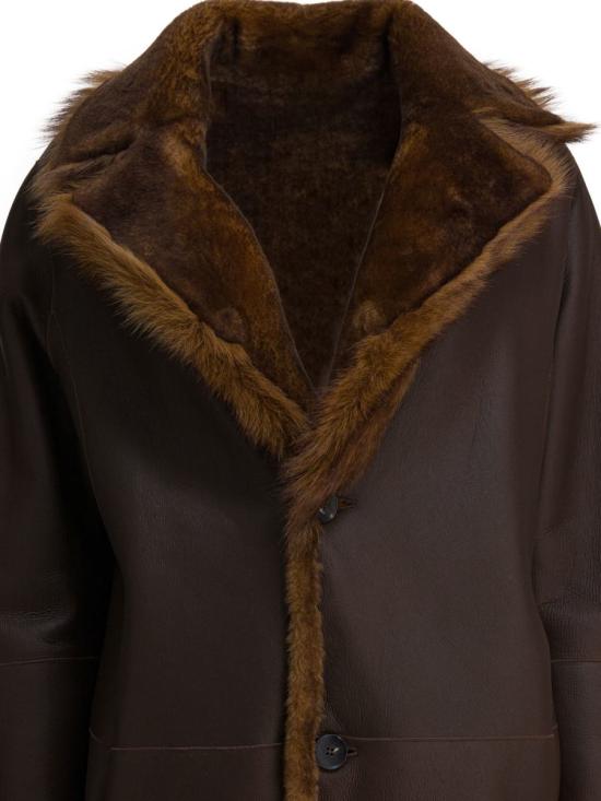 25FW 펄링바이지아니 아우터 PAOLA MIXMERINOS TOSCANA P VISONE BROWN - FURLING BY GIANI