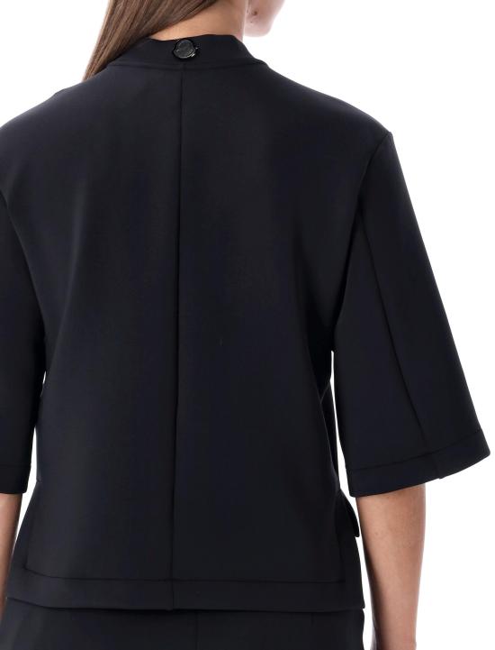 25FW 몽클레어 X 에드워드 에닌풀 반팔 티셔츠 8C0000289A8K 999 BLACK - MONCLER X EDWARD ENNINFUL