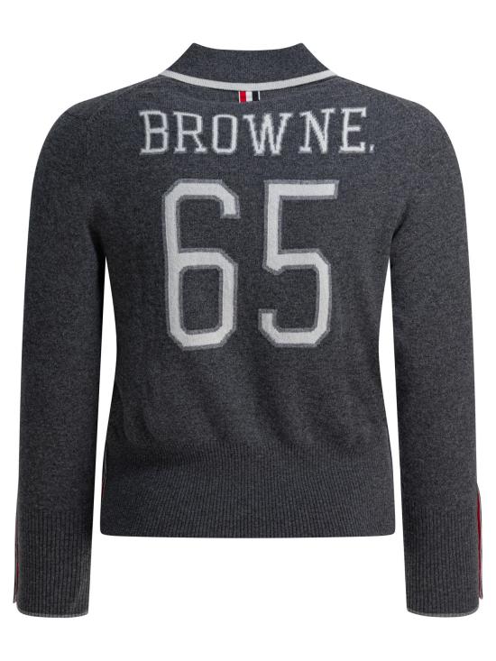 25FW 톰브라운 폴로 티셔츠 MKP150A Y2001035 BLACK - THOM BROWNE