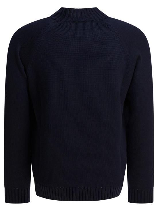 25FW 자노네 터틀넥 810188 ZR229Z1375 BLUE - ZANONE