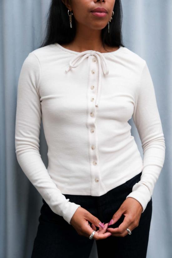  길 가디건 젤 제인 카디건 크림 - GEEL