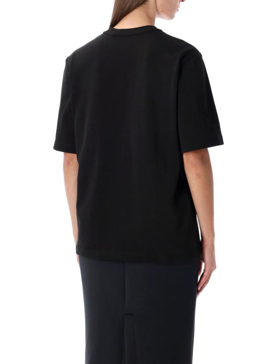 25FW 몽클레어 X 에드워드 에닌풀 반팔 티셔츠 8C0000189AUG 999 BLACK - MONCLER X EDWARD ENNINFUL