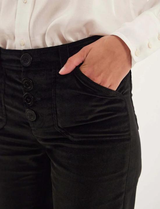  이네스 드 라 프레상쥬 팔라초 팬츠 Ines De La Fressange 샬롯  블랙 - INES DE LA FRESSANGE