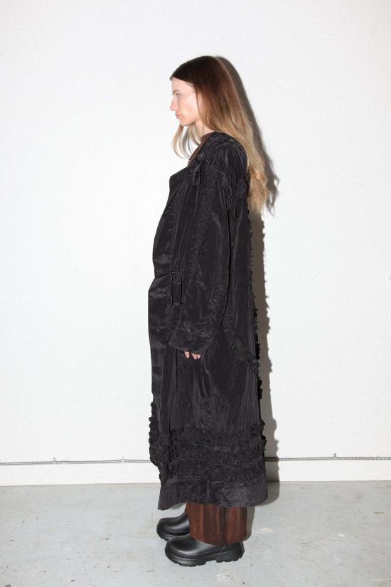  케이코 무스탕 KK Co 스파이럴 윈드브레이커 오닉스 - KKCO