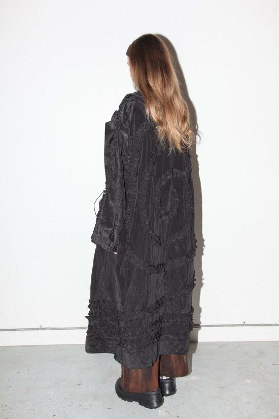  케이코 무스탕 KK Co 스파이럴 윈드브레이커 오닉스 - KKCO