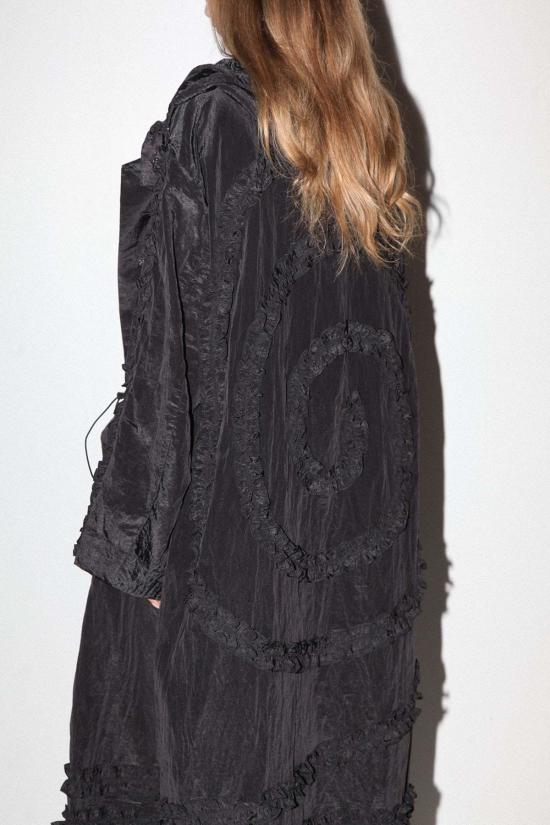  케이코 무스탕 KK Co 스파이럴 윈드브레이커 오닉스 - KKCO