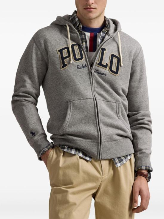 25FW 폴로 랄프로렌 후드 티셔츠 710981151 Grey - POLO RALPH LAUREN