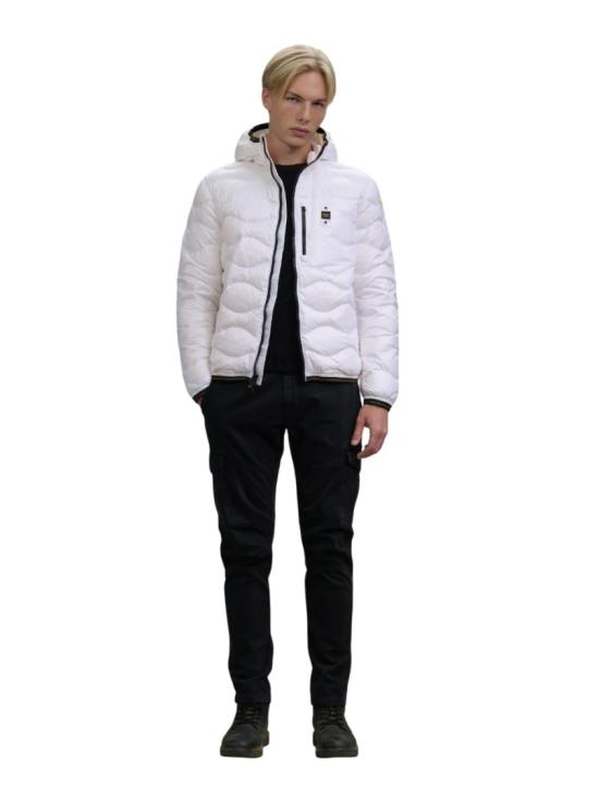 25FW 블라우어 숏패딩 25WBLUC03074 White - BLAUER