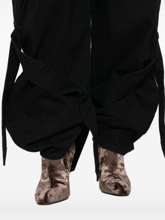 25FW 디 아티코 데님 251WCP00279 Black - THE ATTICO