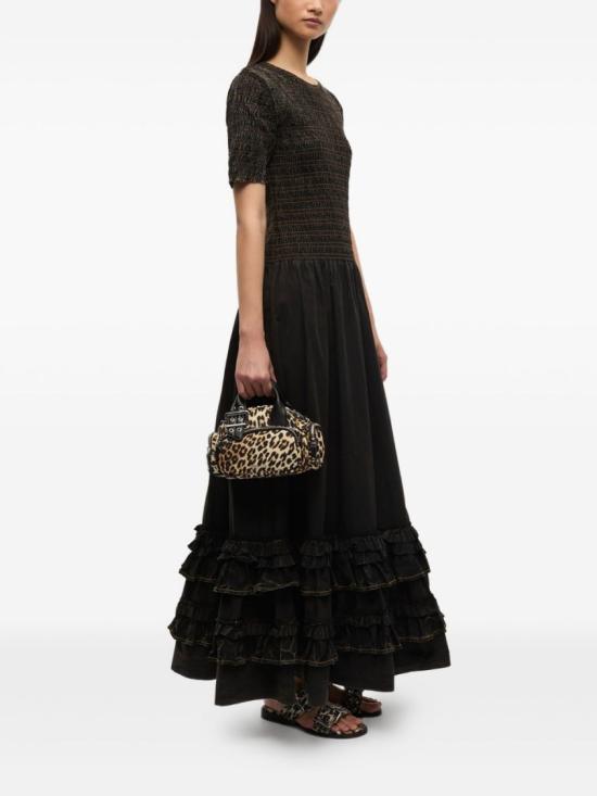 25FW 가니 토트백 A6740 Black - GANNI