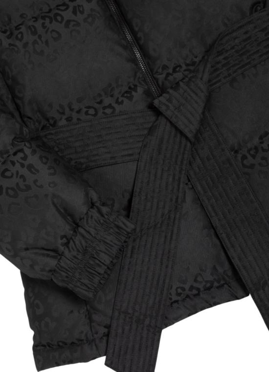 25FW 콜마르 애니멀 프린트 벨티드 다운 자켓 2211 4Z0 Black - COLMAR