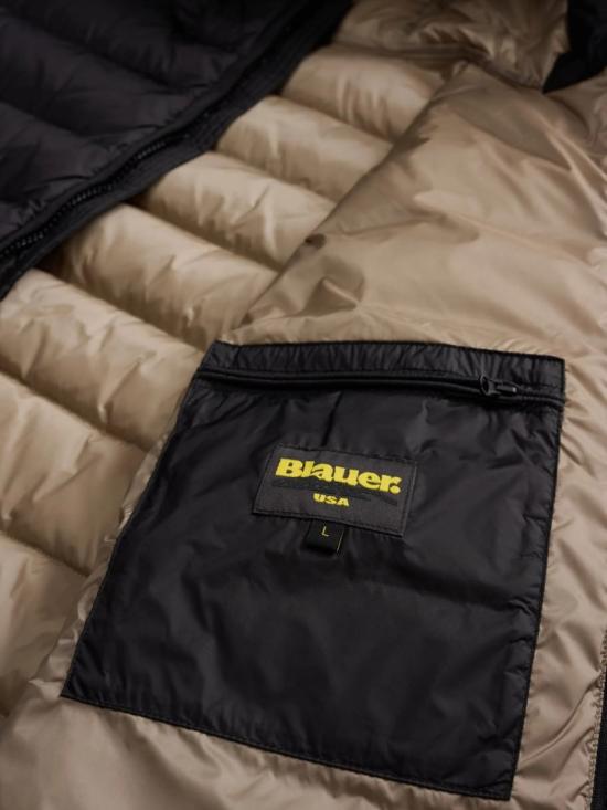 25FW 블라우어 숏패딩 25WBLUC03086 Black - BLAUER