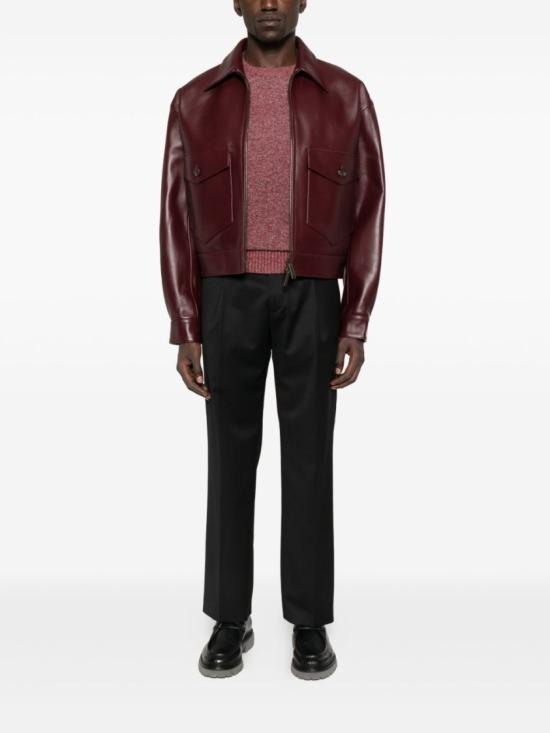 25FW 캉그라 스웨터 2111 01 Burgundy - KANGRA