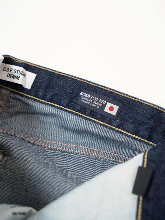  C.O.F. Studio 데님 팬츠 C.O.F. 스튜디오 M5 13oz 쿠로키 셀비지 진 - OTHER BRANDS