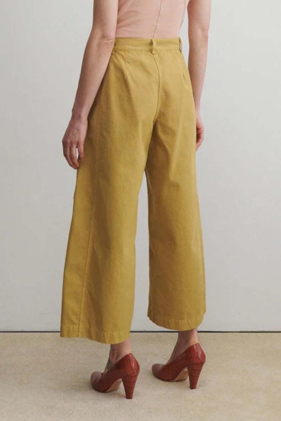  레이첼 코미 크롭 팬츠 캔버스 가라 팬츠 올리브 - RACHEL COMEY