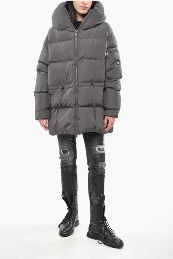  베이컨 롱패딩 BACPIGIA555 BAC078 Gray - BACON