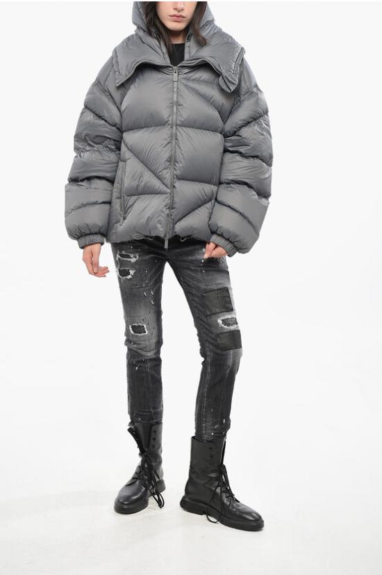  베이컨 숏패딩 BACPIGIA559 BAC081 Gray - BACON