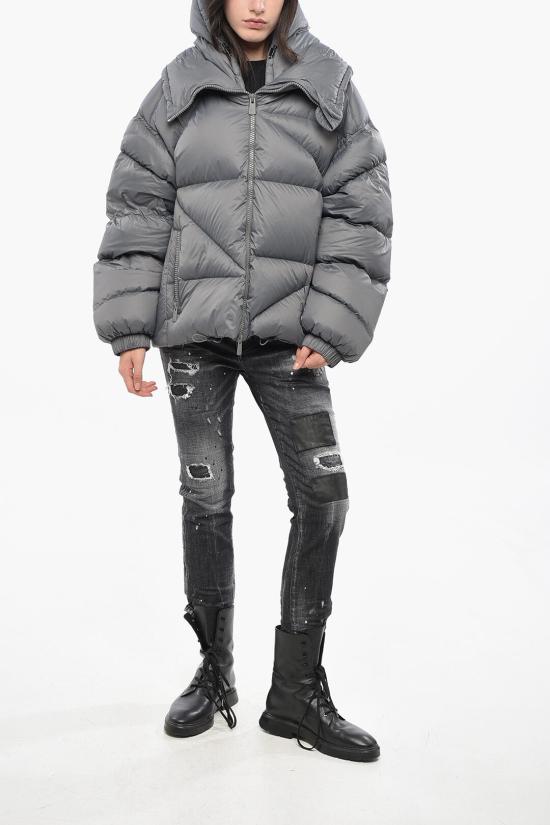  베이컨 숏패딩 BACPIGIA559 BAC081 Gray - BACON