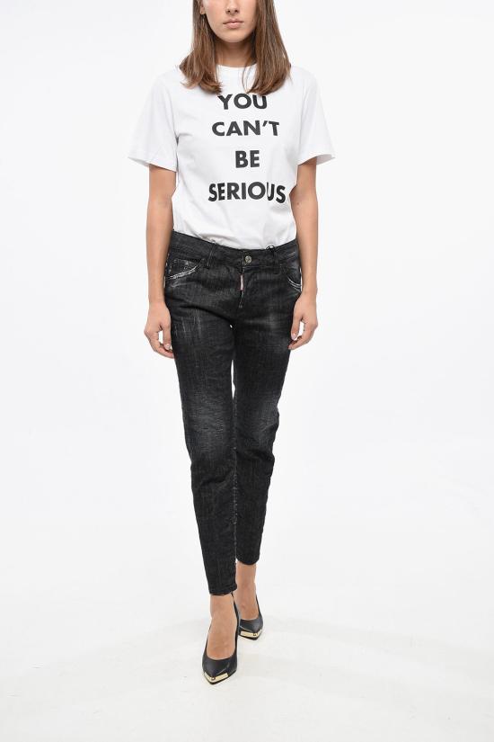  디스퀘어드2 데님 팬츠 S75LB0697 S30357 900 Black - DSQUARED2