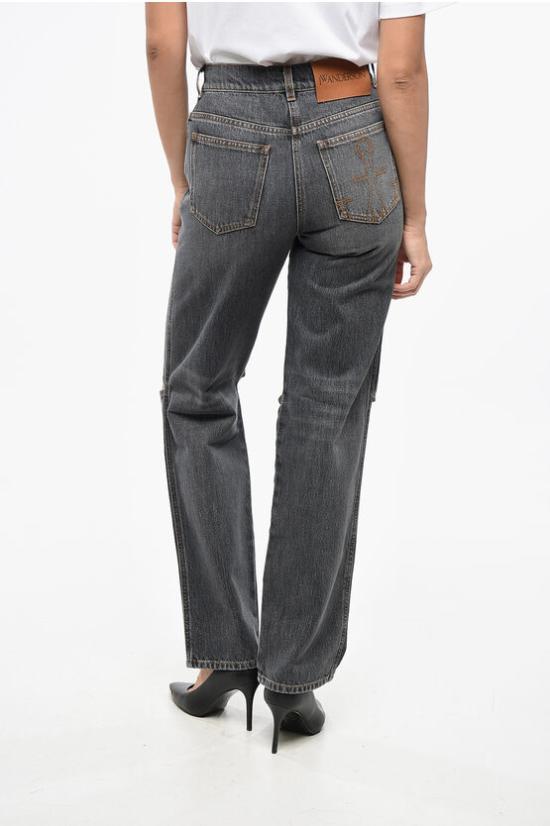  JW앤더슨 데님 팬츠 DT0046 PG0977 929 Gray - JW ANDERSON