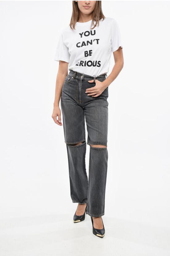  JW앤더슨 데님 팬츠 DT0046 PG0977 929 Gray - JW ANDERSON