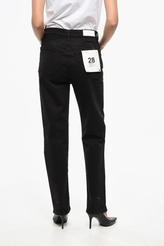  리던 데님 팬츠 193 3W7STRT B BLACK Black - RE/DONE