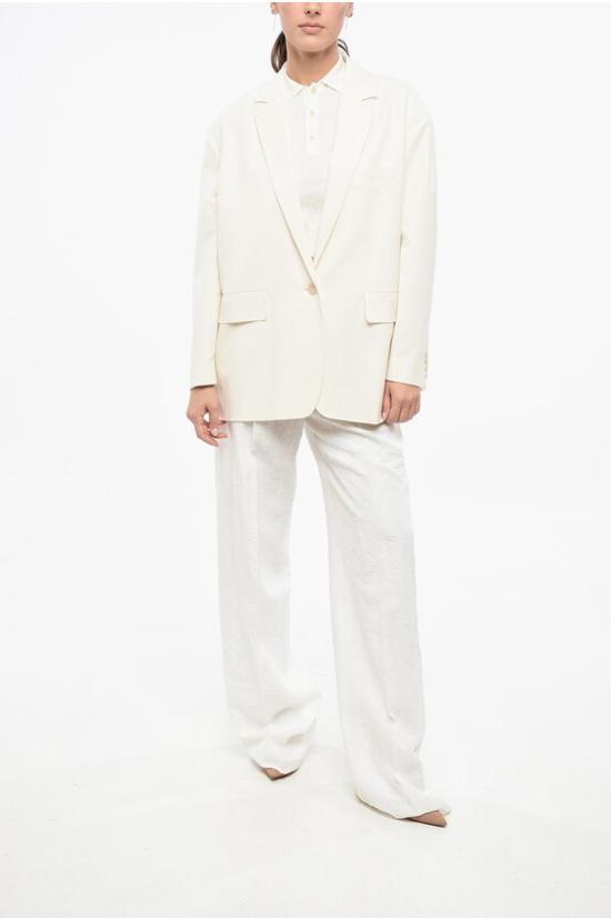  막스마라 수트 자켓 MONICA 005V White - MAX MARA