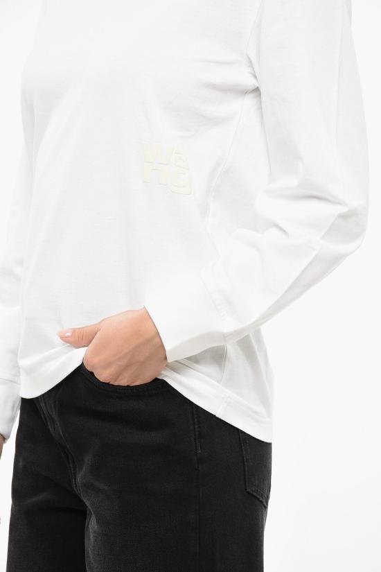  알렉산더 왕 긴팔 티셔츠 4CC3241519 100 White - ALEXANDER WANG