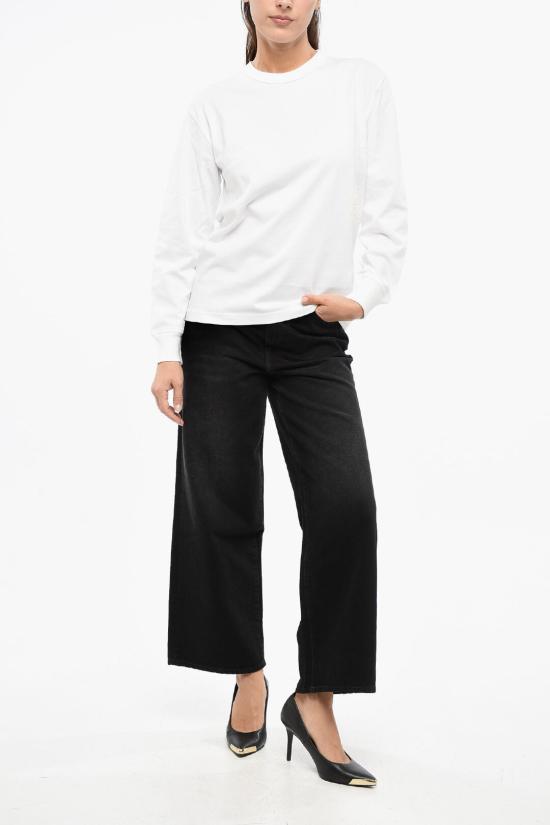  알렉산더 왕 긴팔 티셔츠 4CC3241519 100 White - ALEXANDER WANG