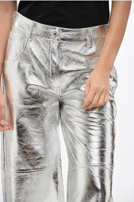  인테리어 가죽 팬츠 715INT PS24 ALUMINUM Silver - INTERIOR