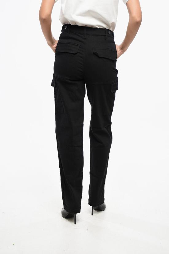  데일리 페이퍼 스트레이트 팬츠 2322036 BLACK Black - DAILY PAPER